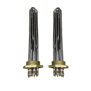 Calefactor Acero Inoxidable 9kW/380V Con rosca de Bronce 2BSP - 325mm de inmersión