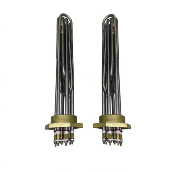 Calefactor Acero Inoxidable 9kW/380V Con rosca de Bronce 2BSP - 325mm de inmersión